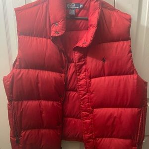 Polo puffer vest